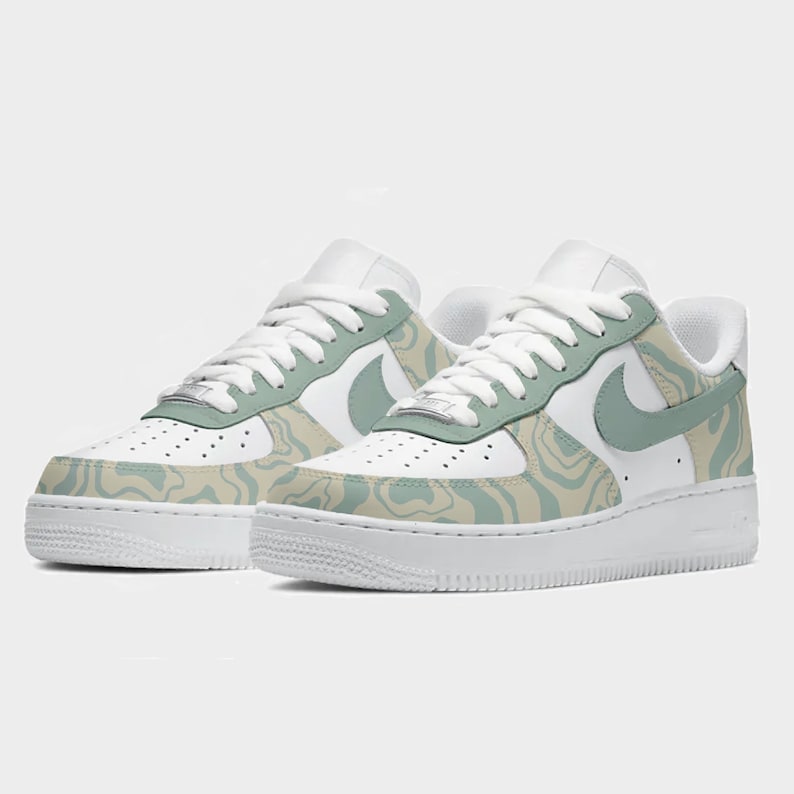 Custom Designed Hand painted Air Force 1s image 3