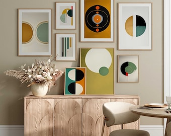 アート・デザイン・音楽 Sources of modern eclecticism Colorful Abstract Wall Art, Funky Wall Art, Kids Room
