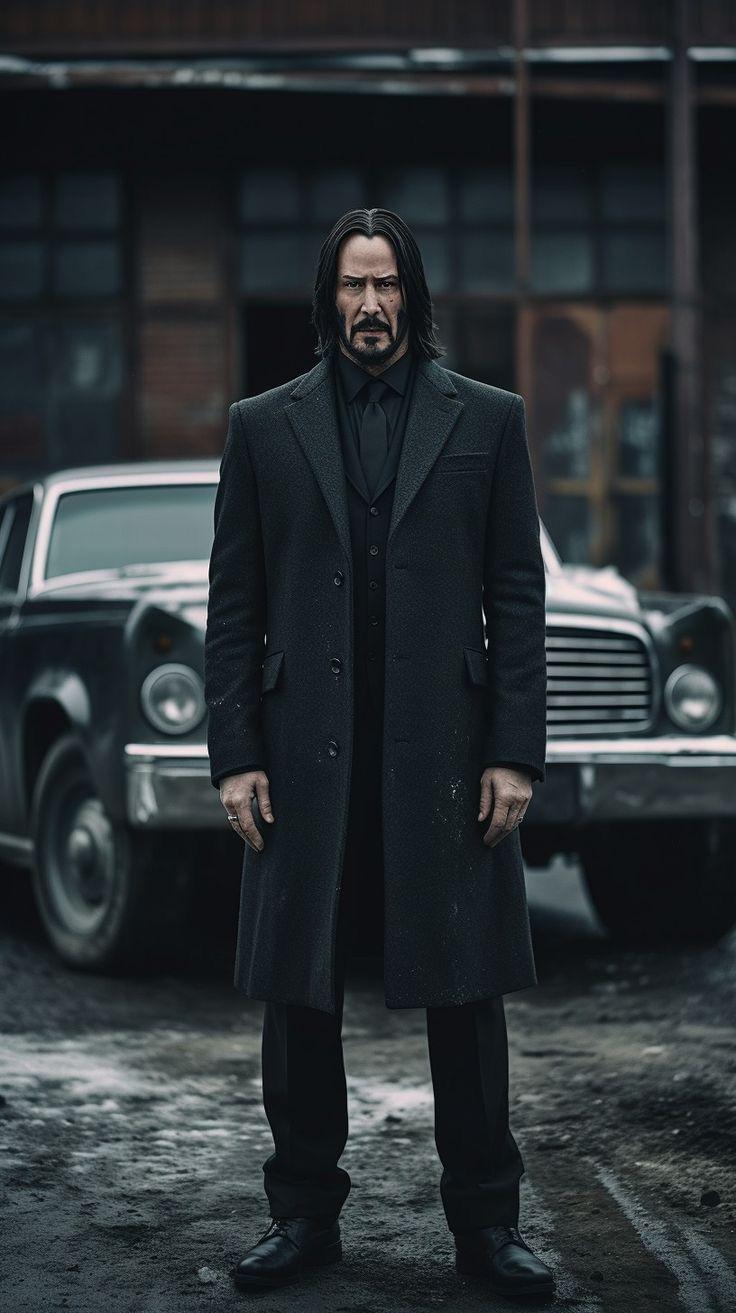John wicks black suit Etsy Espana