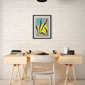 Wall Art Poster Sun and Moon | Colorful modern wall art | Aesthetic wall art | Dopamine Decor | Abstract Wall Art | Colorful Poster Print