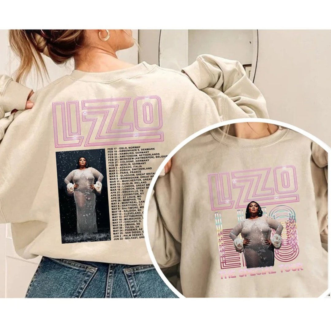 2023 Lizzo Special World Tour 2023 Concert Hoodie Lizzo Tour Etsy