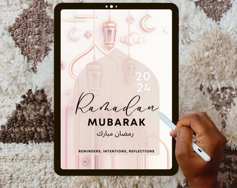 2024 Ramadan Planner: Daily Journal, Prayer & Meal Tracker (Digital Download)