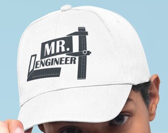 Mr Engineer SVG, Builder Gift Design (Digital Download)