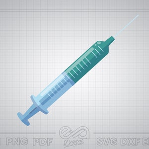 Syringe SVG, Medicine SVG, Medical SVG