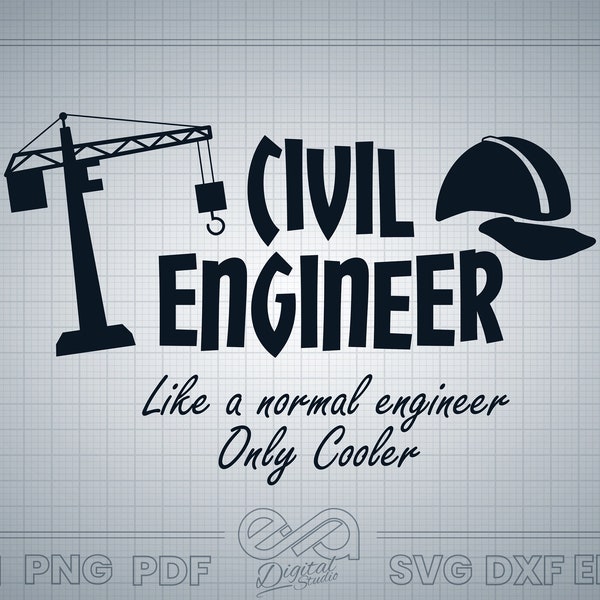 Civil Engineer SVG, Civil Engineer Shirt SVG, Engineering Student Gift