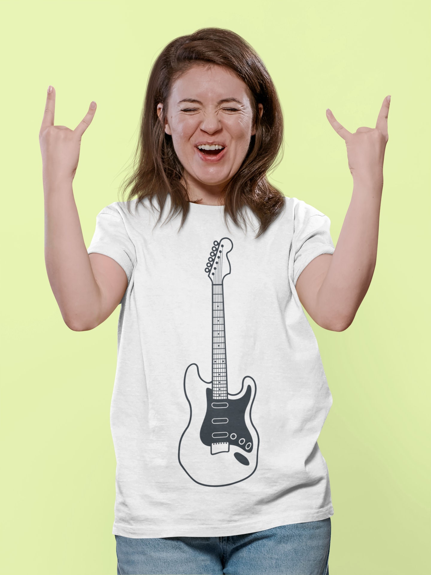 Guitar Printable, Telecaster SVG, Guitar Body SVG - Etsy