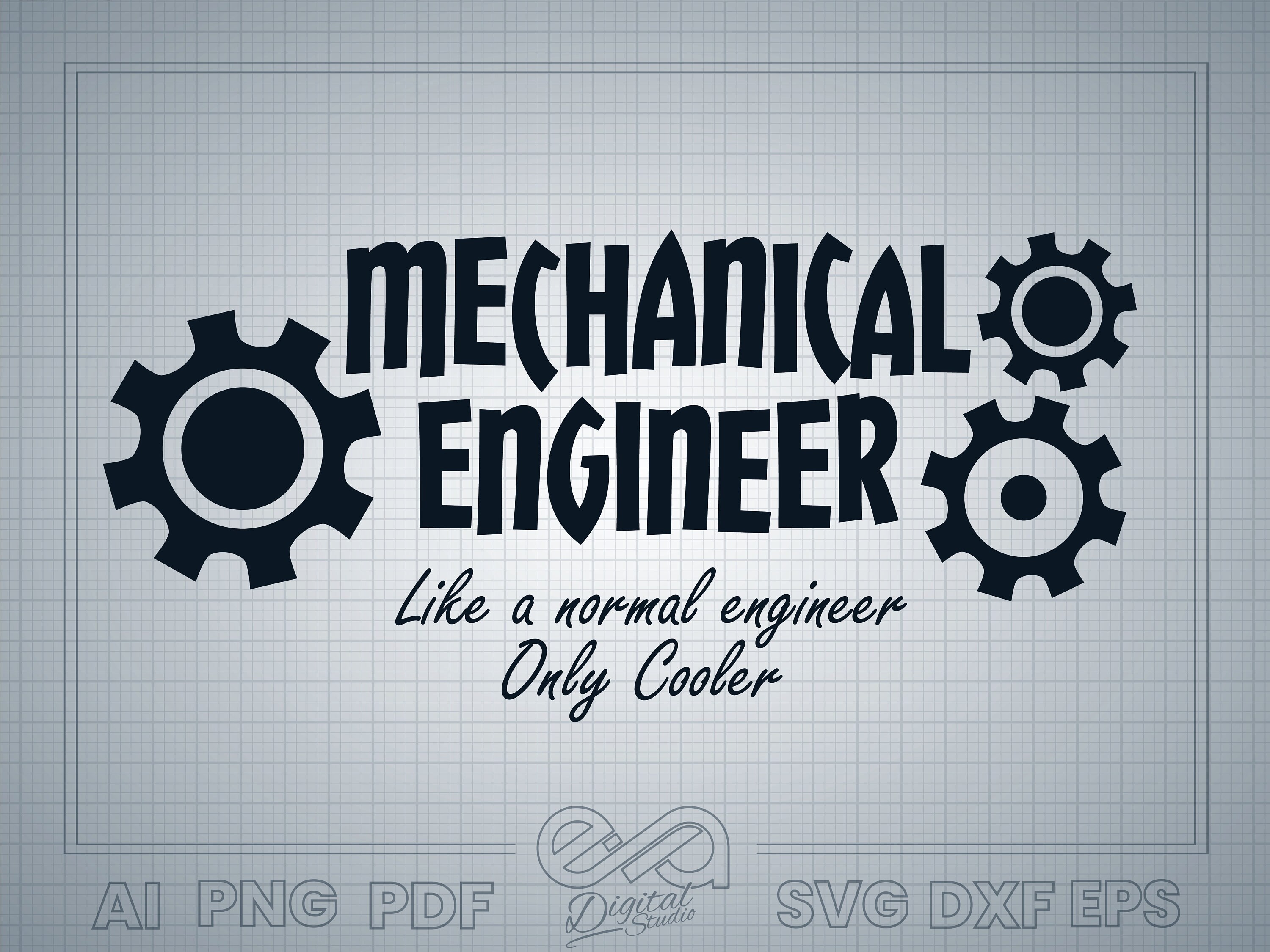 Mechanical Engineer SVG, Mechanical Engineer Gift, Mechanical Engineer