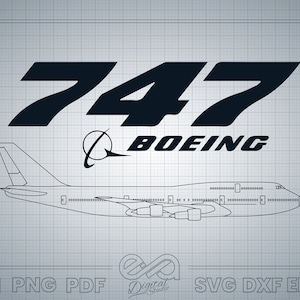 B747 Jet Vector, Pilot Gift T-Shirt, Aviation Mug SVG