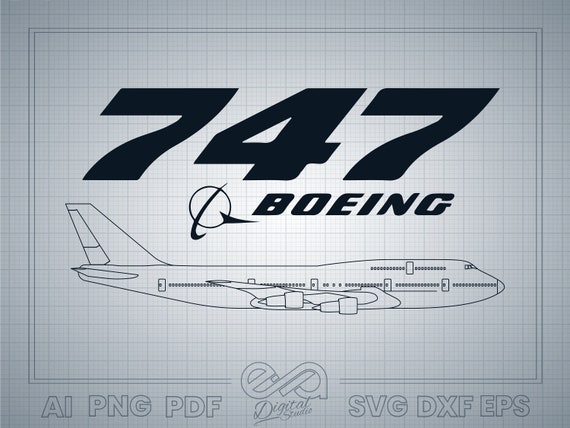B747 Jet Vector, Pilot Gift T-shirt, Aviation Mug SVG - Etsy