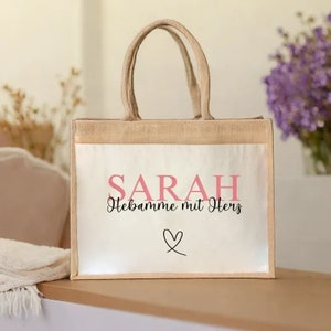 Cadeau d'adieu pour l'éducateur - cadeau d'adieu à la maternelle | Sac de remerciement sage-femme | Idée cadeau pour un professeur qui a du cœur