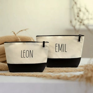 Personalisierte Kosmetiktasche | Schminktasche personalisiert | Geschenkidee | Kulturbeutel | Kosmetikbeutel mit Namen | Weihnachtsgeschenk