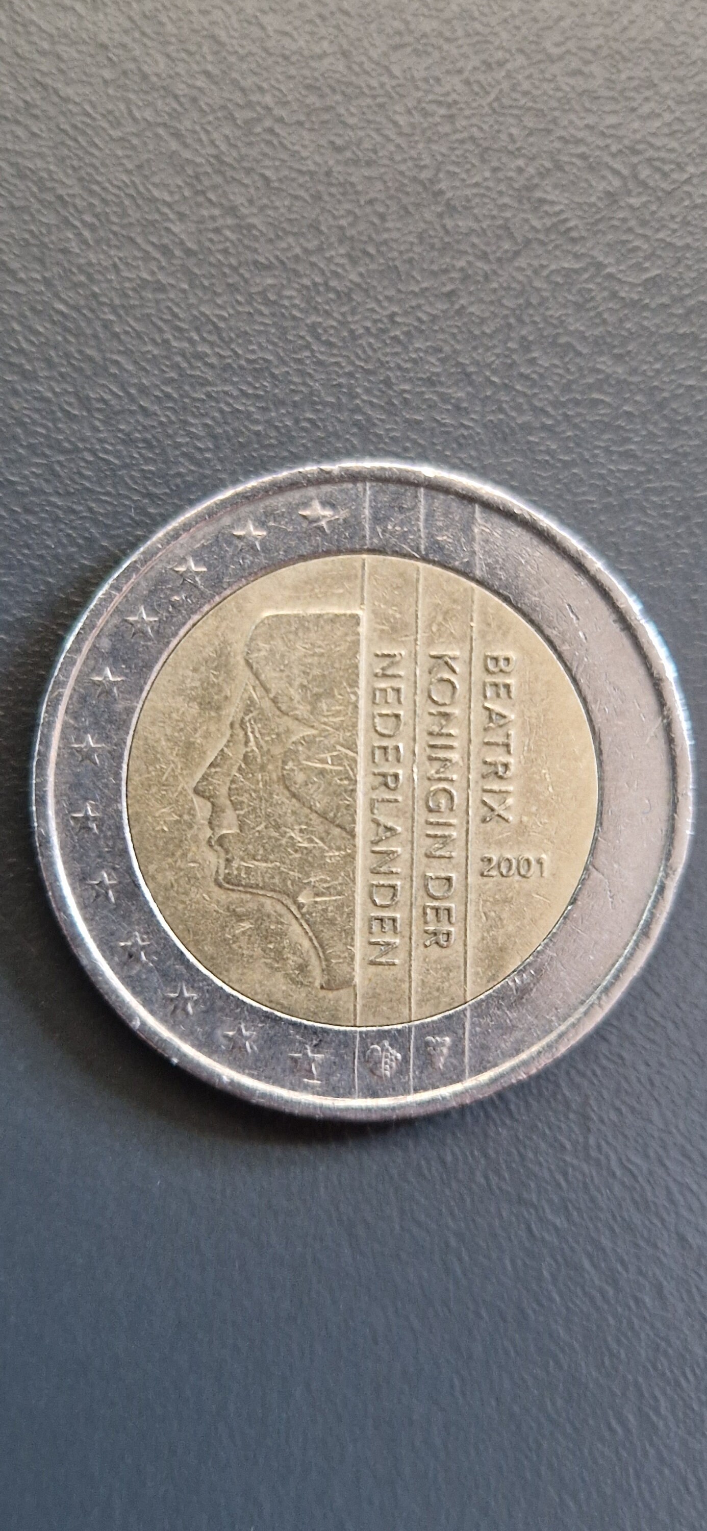 Piece 2 Beatrix Koningin Der Nederlanden 2001 Beatrix Koningin Der Nederlanden 2001 Dutch 2 Euro Coin - Etsy