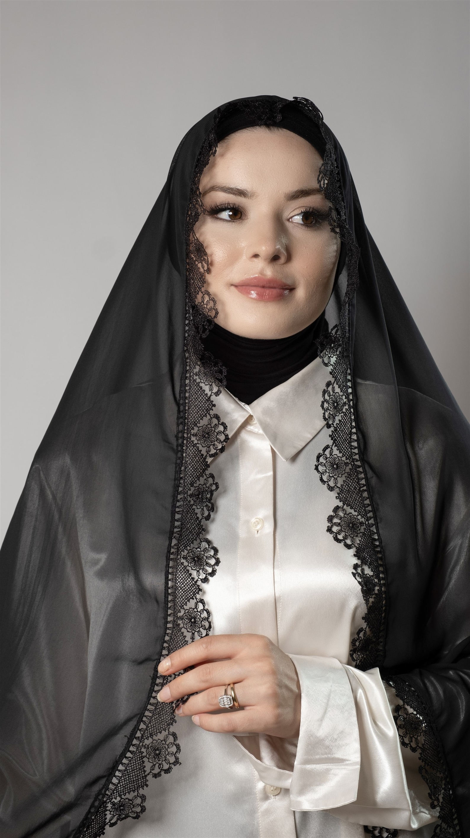 Modest Prayer Attire: Prayer Hijab Shawl for Women's Namaz Dress ...