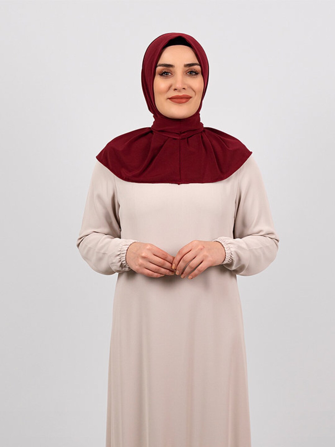 Hicab Chic Sandy Hijab With Snaps | Premium Head Covering for Women, Perfect ...