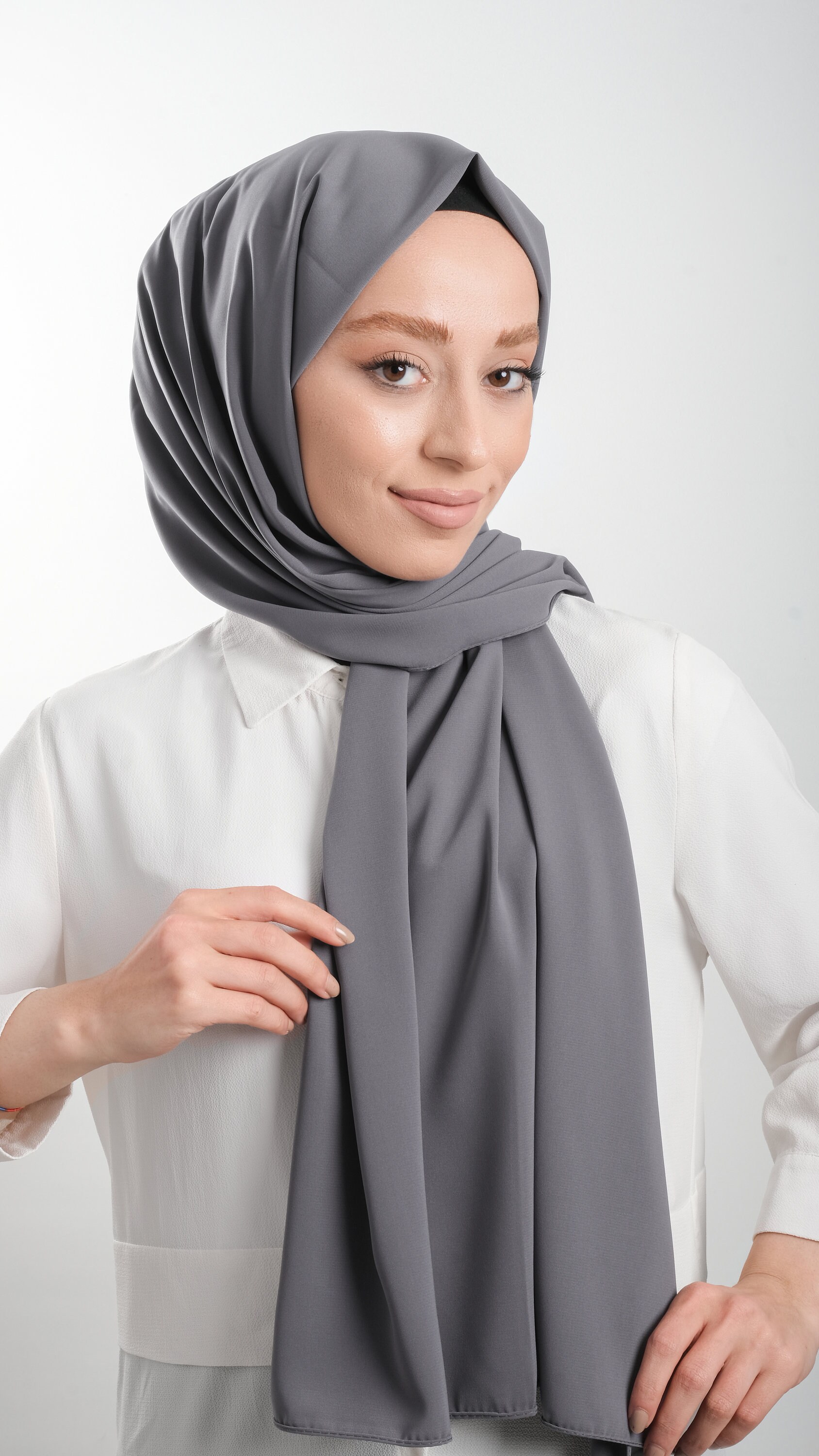 Medina Silk Hijabs - Stylish Premium Scarves for Women - Headscarf for Women - Modest Fashion Accessory - Medina Silk Turban Collection