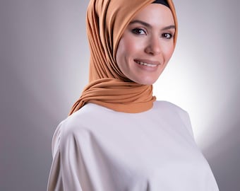 Classic Viscose Hijab Scarf | Stretchy Jersey Wrap for Women | Available in Multiple Colors, Classic Headscarf for  Women