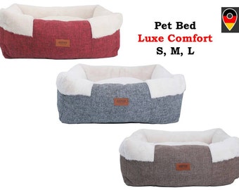 Hundebett Hundekissen Haustierbett Hundekorb Tierbett Katzenbett Modell Luxe Comfort