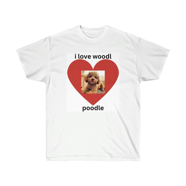 T-Shirt - I love Woodl Pudel