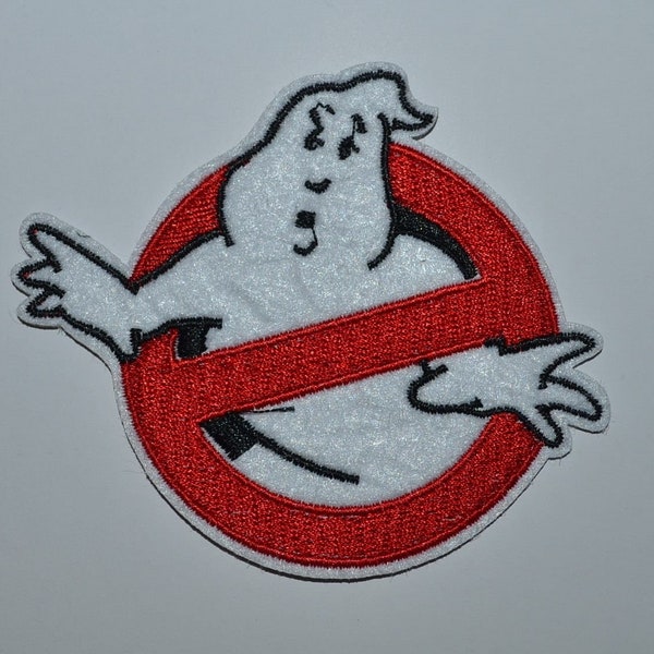 Ecusson Thermocollant patch enfant SOS Fantômes Ghostbusters  mercerie couture loisir créatif