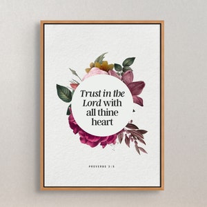 Printable Scripture Wall Art, KJV Wall Art, Printable Bible Verse, KJV Artwork, Bible Verse Wall Decor, Printable Christian Artwork