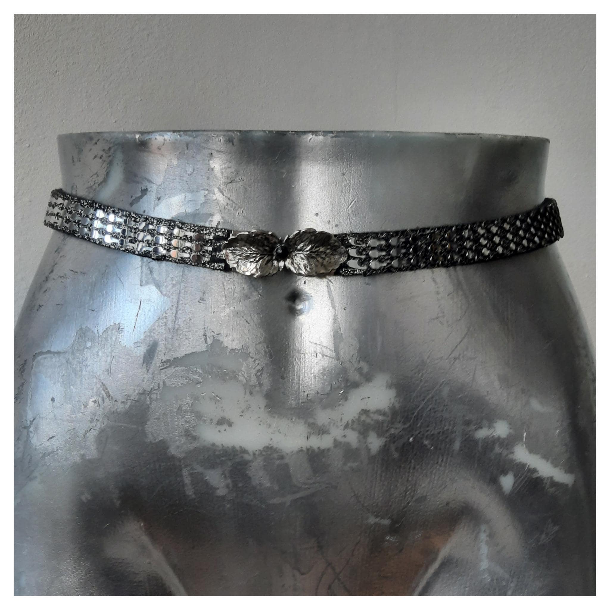 Silver Waist Chain Leaves - Etsy