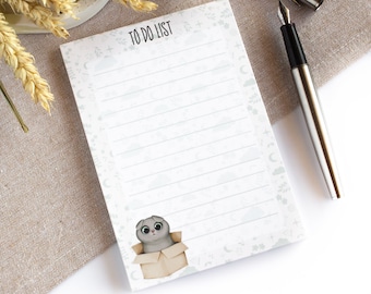 Cute Cat Notepad A6 To-Do List Planner To do list Node Pad A6 50 détacher des feuilles bloc-notes