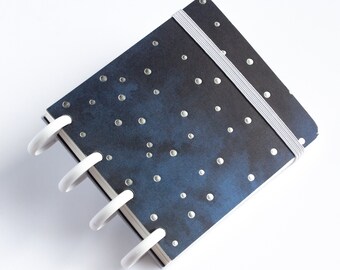 Mini Watercolor Sketchbook , Journal Handmade, small size 11x10cm,Discbound