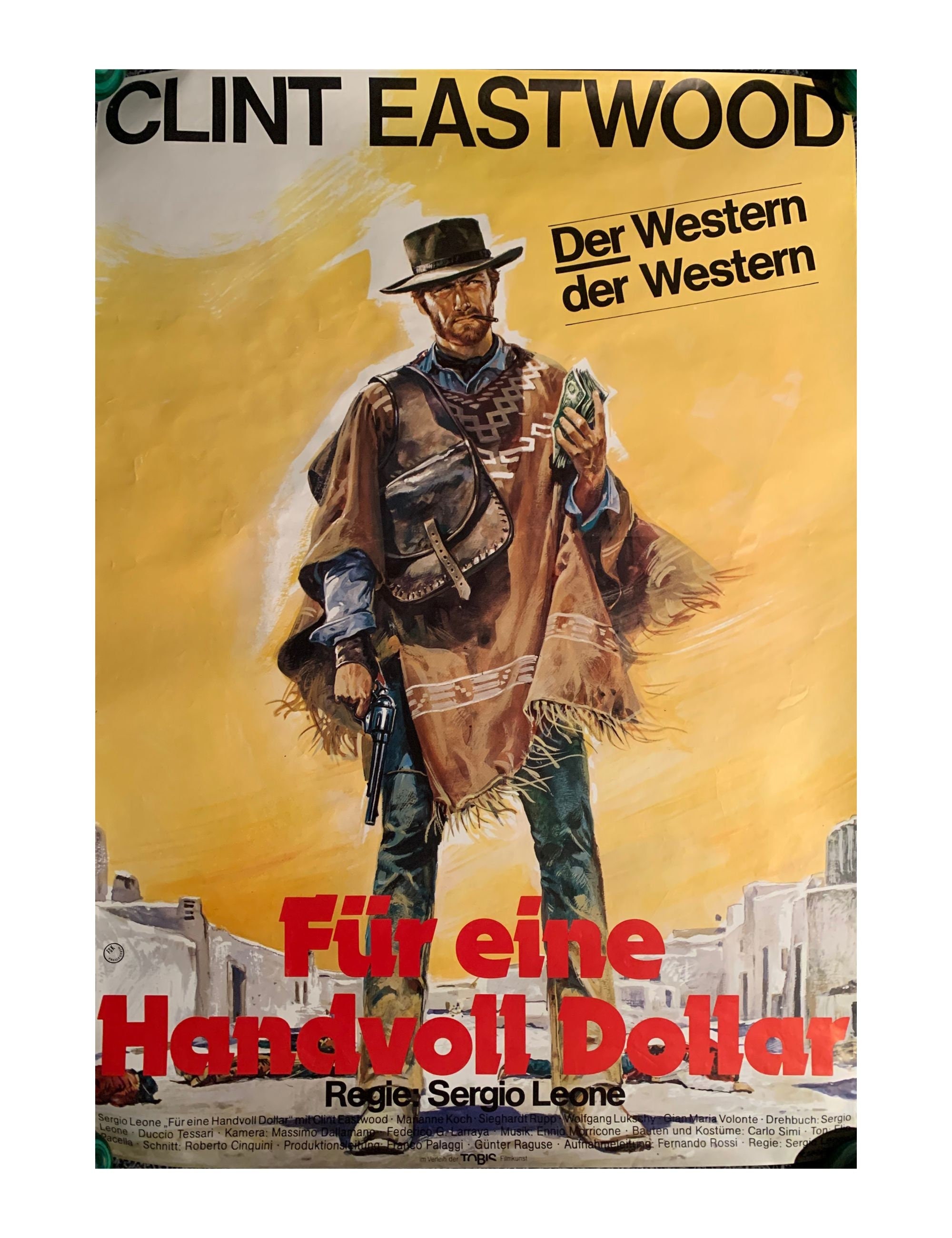 thumbnail image 2 of Vintage Classic Western Cowboy Movie Film Reproduction Posters – A4/A3/A2 – Unframed 2 of 3
