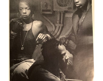THE FUGEES 1997 Vintage Hip Hop Poster