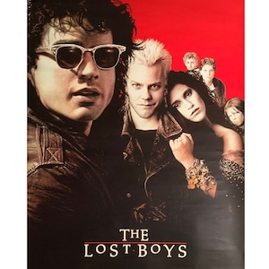 THE LOST BOYS 90s Vintage Movie Poster