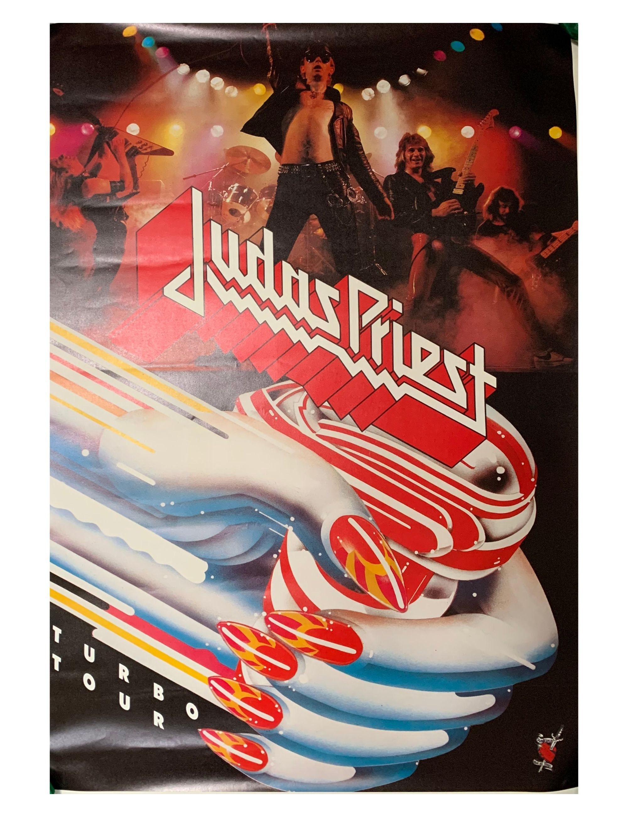 JUDAS PRIEST 90s Vintage Music Poster - Etsy