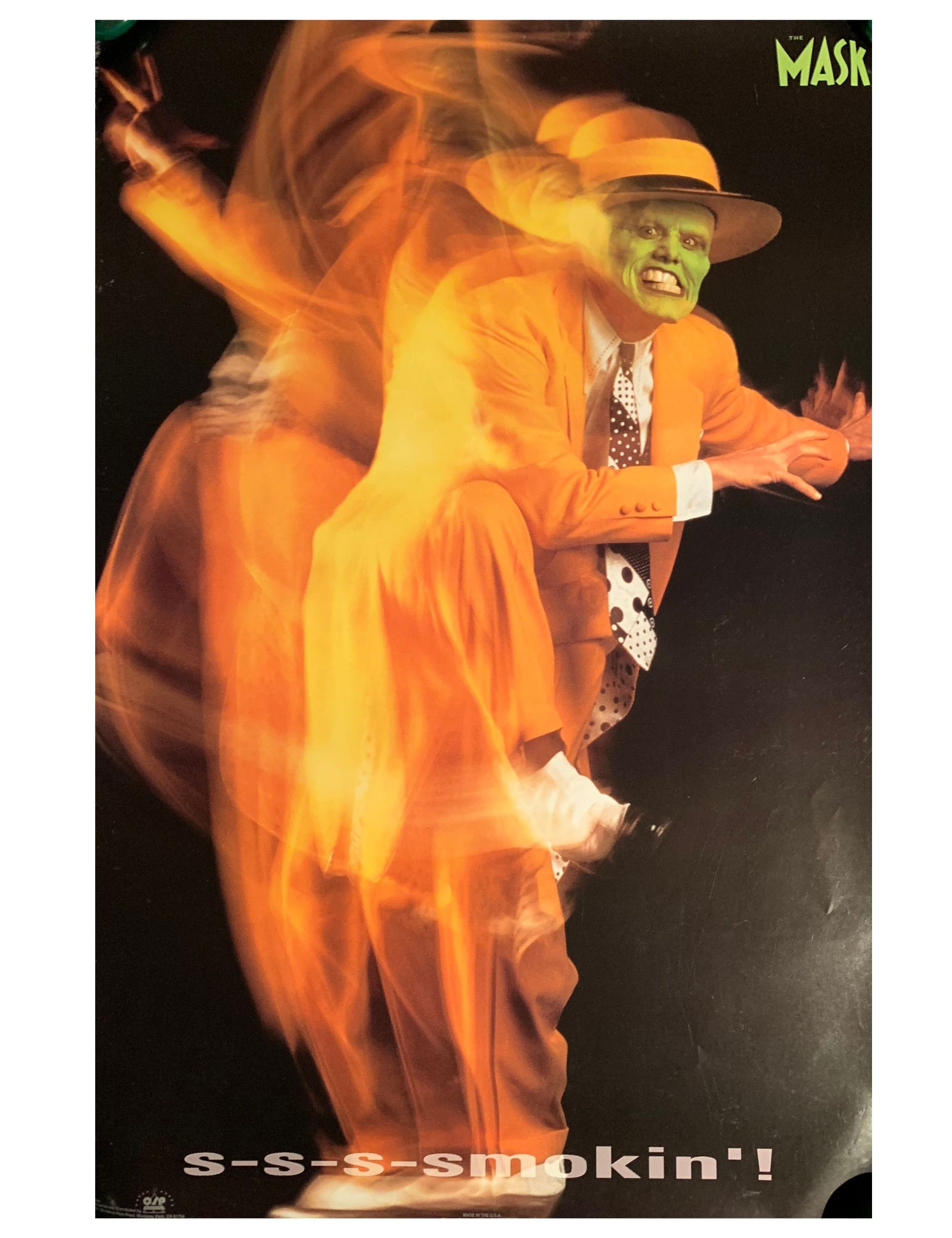 THE MASK 1994 Vintage Movie Poster