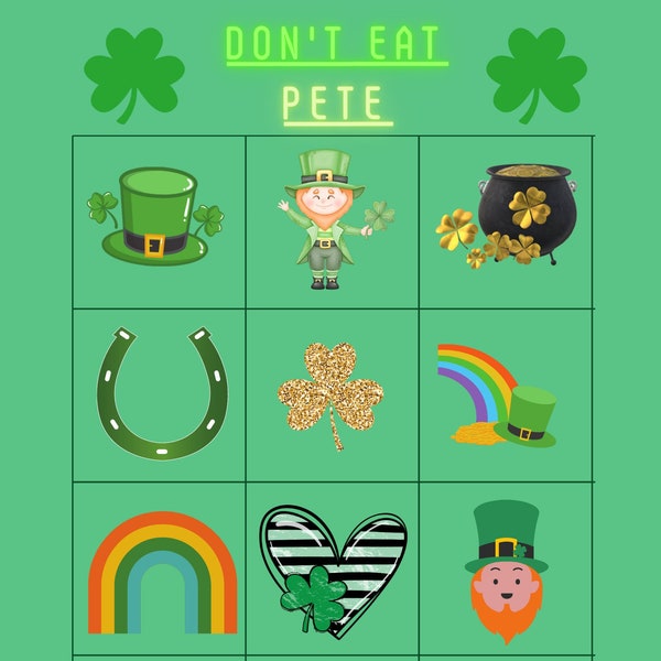 St. Patricks Day Don't Eat Pete!