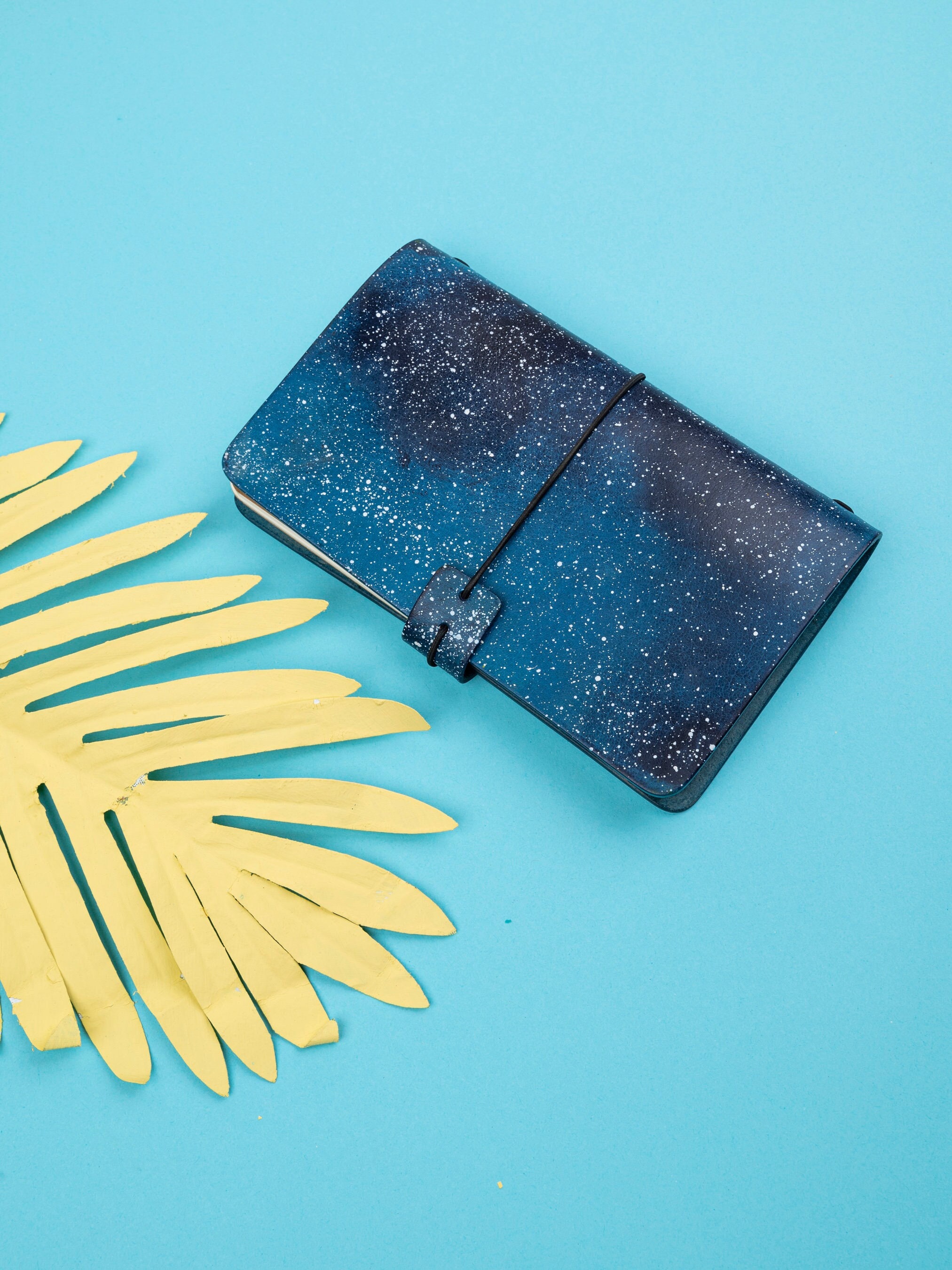 Handmade Notebook Leather Notebook Cover Minimalist Notebook Travel ...