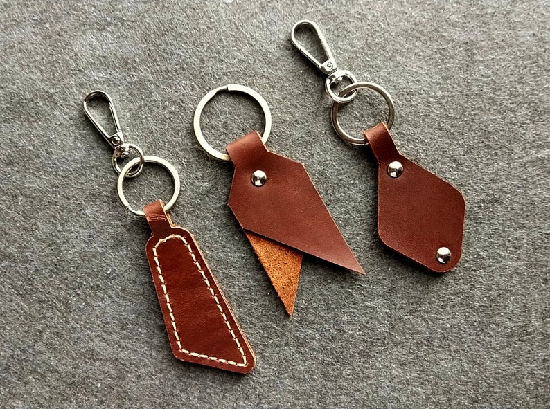 Set of 9 Keychain Digital Svg Pdf Pattern, Leather Keychain Laser Cut ...