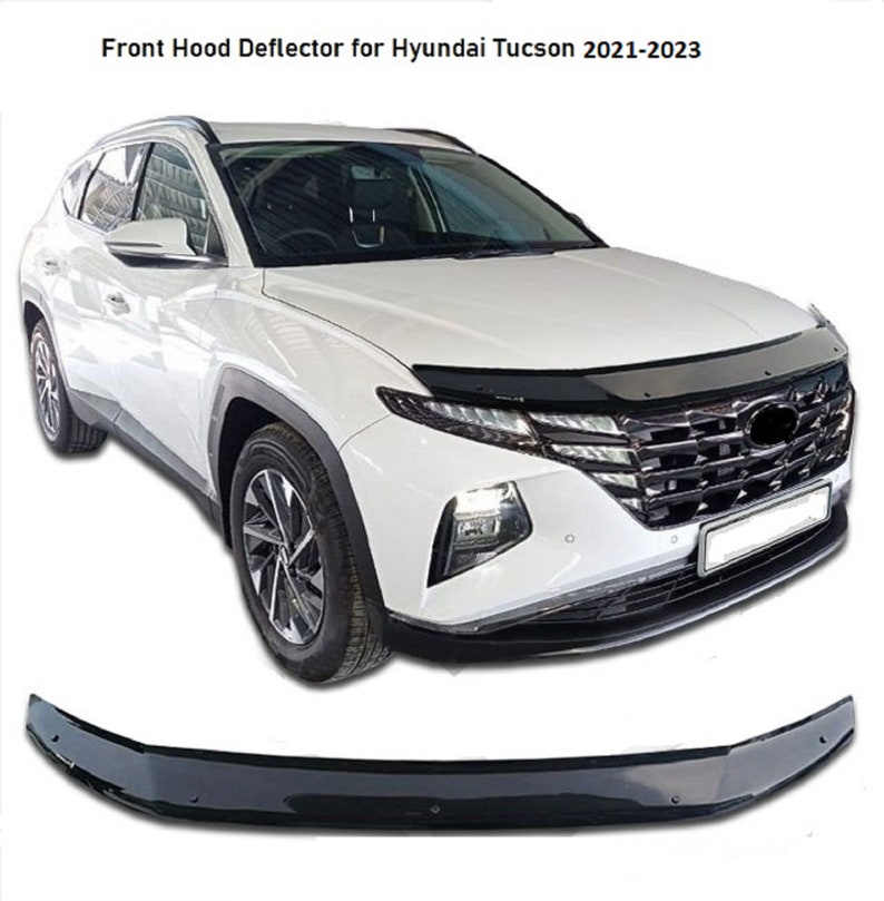 Hood Deflector for Hyundai Tucson 20222023 Bug Shield Bonem Etsy Canada