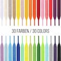 120 cm flat & robust shoelaces | 30 colors | Replacements for sneakers, sports shoes, everyday shoes | Laces for Adidas, Nike, Converse... product logo
