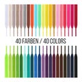 120 cm flat & robust shoelaces | 40 colors | Replacement for sneakers, sports shoes, everyday shoes | Laces for Adidas, Nike, Converse... product logo