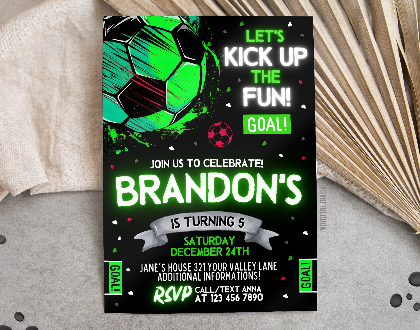 Editable Soccer Invitation Template Soccer Birthday Etsy Editable Soccer Invitation Template Soccer Birthday Etsy