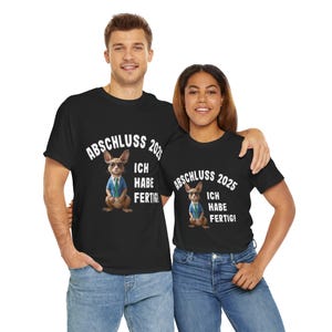 Abschluss 2025 Cooles Känguru mit Spruch Ich habe fertig! perfektes Geschenk zum Schulende Abitur, Haupt-, Real-, Gesamt-, Waldorfschule