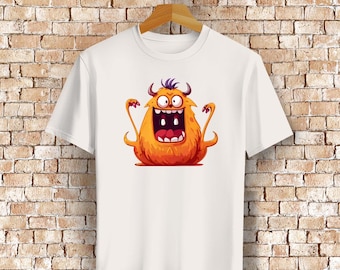 Orange Monster Organic Cotton T-Shirt
