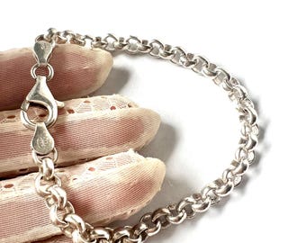 Vintage Italian Sterling Silver Wave Bracelet 1990s - Etsy