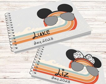 Personalized Character Autograph Book: Kids Travel Journal