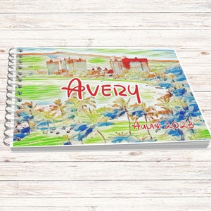 Personalized Aulani Autograph Book: Hawaii Trip Keepsake