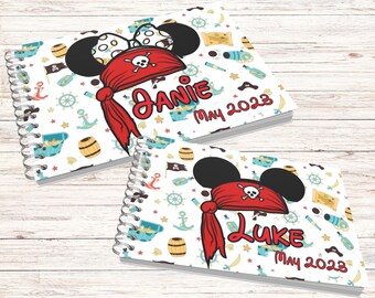 Personalized Pirate Autograph Book: Cruise Trip Journal