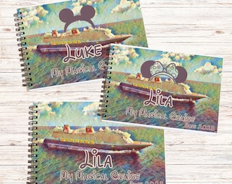 Personalized Cruise Autograph Book: Kids Travel Journal & Keepsake