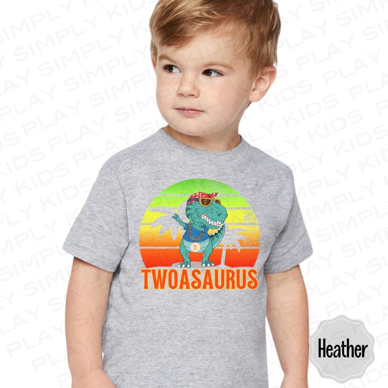 Kids Birthday Shirt Dinosaur Birthday Tee Dinosaur Train Etsy