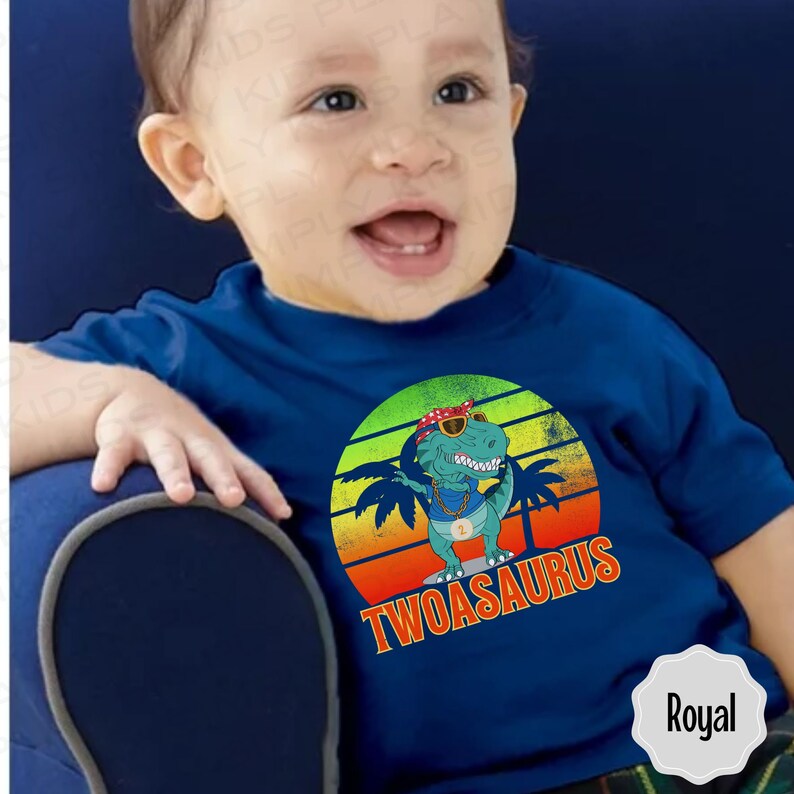 Kids Birthday Shirt Dinosaur Birthday Tee Dinosaur Train Etsy