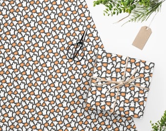 Boo Ghosts Wrapping Paper