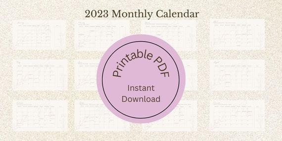 Diversity And Inclusion Monthly Calendar 2023